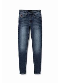 Dámské jeans DESIGUAL DELAWARE MIND 5053 BLUE