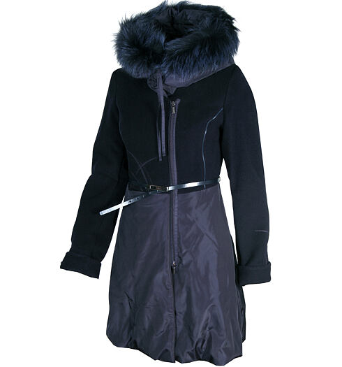 Dámský zimní kabát MARLENE ML EMA III indigo - Marlene - ML EMA III JACKET indigo
