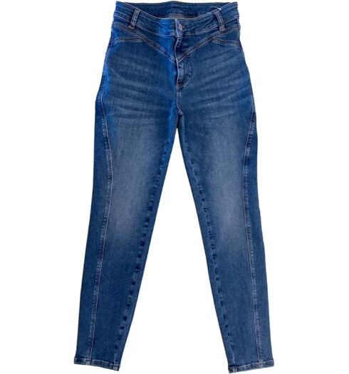 Dámské jeans DESIGUAL MANHATHAN 5053 BLUE - DESIGUAL - 24SWDD47 5053 DENIM_MANHATHAN