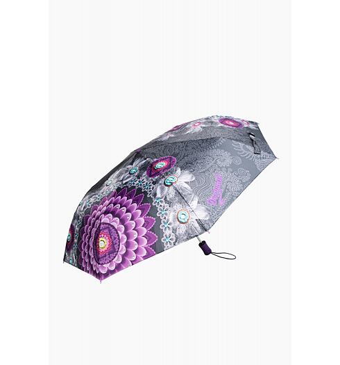 Dámský deštník DESIGUAL BOLLYWOOD 3019 MORA - DESIGUAL - 67O56P0 3019 UMBRELLA BOLLYWOOD