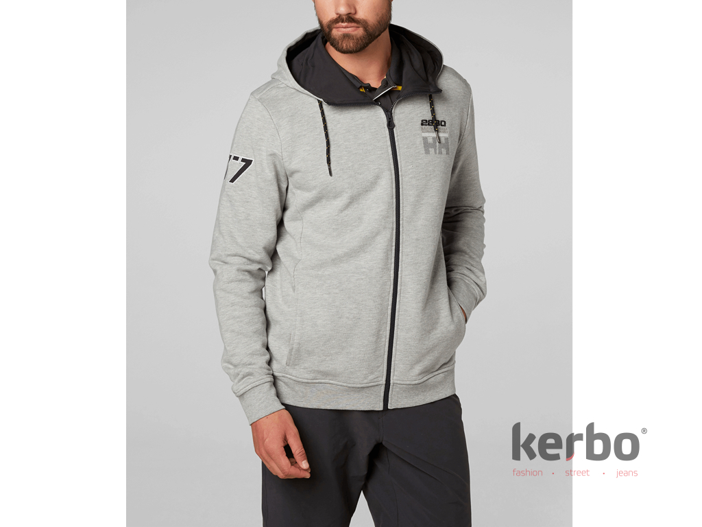 Panska mikina HELLY HANSEN CLUB FZ 949 grey Kerbo.cz modni oble eni pro ka dy den