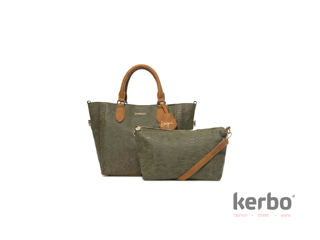 D msk kabelka DESIGUAL AQUILES FLORIDA 4092 KAKI Kerbo.cz m dn