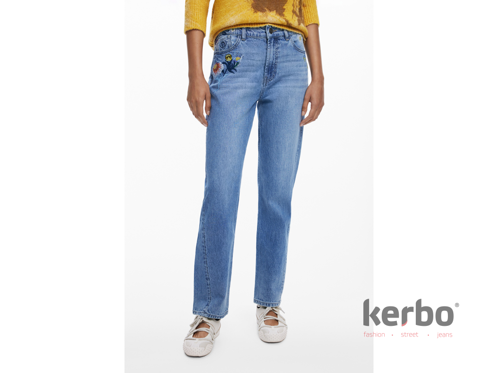 Desigual Back_HALF LOG, U, 5053 DENIM MEDIUM WASH