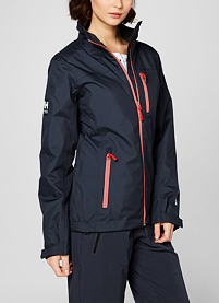 Dámská bunda HELLY HANSEN CREW MIDLAYER JACKET 994 graphite blue