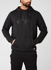 Pánská mikina HELLY HANSEN F2F COTTON HOODIE 980 EBONY