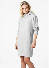 Dámské šaty HELLY HANSEN W ACTIVE HOODIE DRESS 949 GREY MELANGE