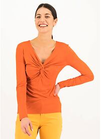 Dámské triko Blutsgeschwister Hot Knot Lacy orange 0210