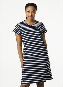 Dámské šaty HELLY HANSEN W THALIA SUMMER DRESS 2.0 598 NAVY STRIPE