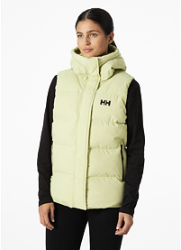 Dámský zimní kabát HELLY HANSEN W ADORE PUFFY VEST 498 ICED MATCHA