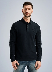 PME LEGEND PPS2402804 5281 Long sleeve polo structured pique 5281
