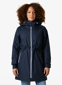 Dámský zimní kabát HELLY HANSEN W WESTPORT Modrá