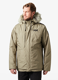 Pánská zimní bunda HELLY HANSEN COASTAL 3.0 PARKA Hnědá
