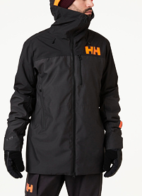 Pánská zimní bunda HELLY HANSEN STRAIGHTLINE LIFALOFT JACKET 980 ebony