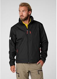 Pánská bunda HELLY HANSEN CREW MIDLAYER JACKET 990 BLACK