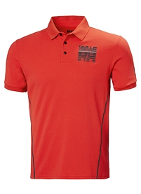 Pánská polokošile HELLY HANSEN HP RACING POLO 222 ALERT RED