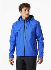 Pánská jachtařská bunda HELLY HANSEN CREW HOODED JACKET 543 COBALT 2.0