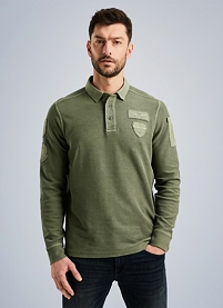 PME LEGEND PPS2402804 6149 Long sleeve polo structured pique 6149