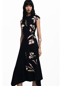 Dámské šaty DESIGUAL 25WWVK12 2000 VEST KATRINA 2000 BLACK