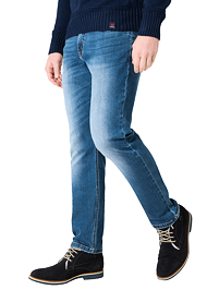 Pánské jeans TIMEZONE EduardoTZ Slim Modrá