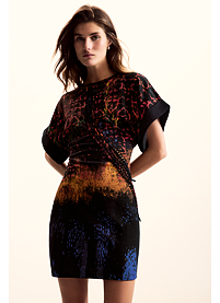 Dámské letní šaty DESIGUAL BETTLE Multicolor