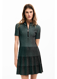 Dámské letní šaty DESIGUAL TAMPA Zelená