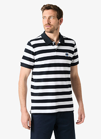 Pánská polokošile HELLY HANSEN TOULON GRAPHIC POLO Modrá