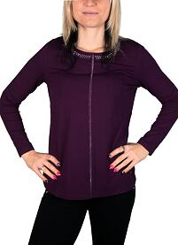 Dámské triko HAJO D Shirt 713 brombeere