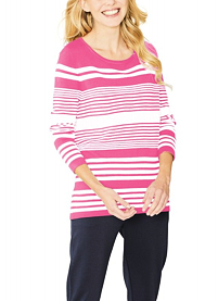 Dámský svetr HAJO D Pullover 339 cassis