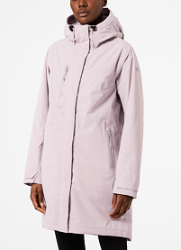 Dámský zimní kabát HELLY HANSEN 53655 692 W ADORE INS RAIN COAT 692 DUSTY SYRIN