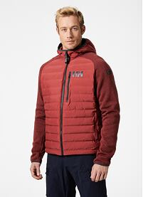 Pánská zimní bunda HELLY HANSEN ARCTIC OCEAN HYBRID INSULATOR 215 OXBLOOD