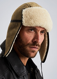 PME LEGEND PAC2410900 8225 Lammy Flight Hat Khaki 8225
