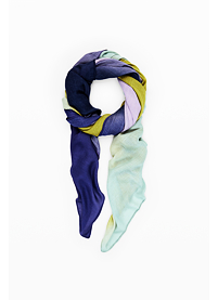 Dámský šátek DESIGUAL 25WAWA21 9019 FOU LOLA 9019 MATERIAL FINISHES