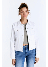 Dámská jeans bunda COJ Denim Katy W Bílá