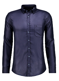 Pánská košile RAGMAN Shirt Riopele Ceramica Modrá