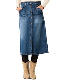 Dámská sukně TIMEZONE Midi Cargo Skirt Modrá