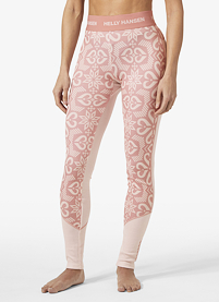 Funkční kalhoty HELLY HANSEN WORKWEAR LIFA MERINO PANT Růžová