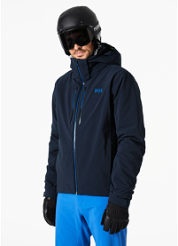 Pánská zimní bunda HELLY HANSEN ALPHA LIFALOFT JACKET Modrá