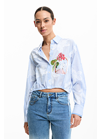 Dámská košile DESIGUAL PARKER Modrá