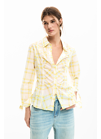 Dámská košile DESIGUAL BUBLE Žlutá