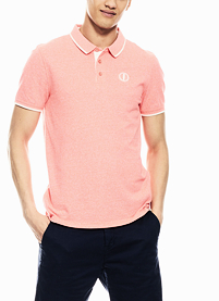 Pánské polo GARCIA mens polo ss 2405 lemonade