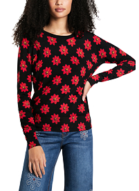 Dámský svetr DESIGUAL NICARAGUA 3001 FRESA