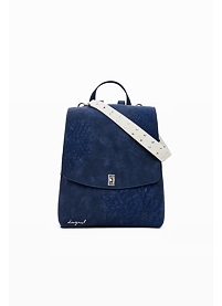 Dámský batůžek DESIGUAL 25WAKP34 5031 BACK SIERRA SUMYMINISTRGHT BLUE 5031 BLUE