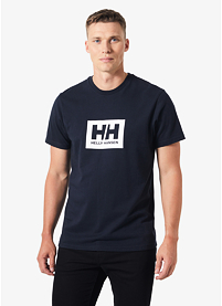 Pánské triko HELLY HANSEN HH BOX T 2.0 Modrá