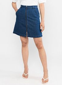 Dámská sukně Blutsgeschwister Coquetry Charm Modrá