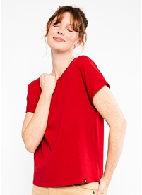 Dámské triko Blutsgeschwister Glow and Grow Červená