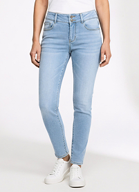 Dámské jeans TIMEZONE EnyaTZ Slim Modrá