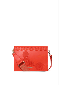 Dámská kabelka DESIGUAL DARK AMBER IMPERIA 3000 CARMIN