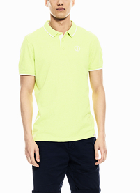 Pánské polo GARCIA mens polo ss 2682 bright yellow