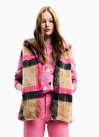 Dámská zimní bunda DESIGUAL TRENTO 6003 CREMA