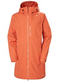 Dámský kabát HELLY HANSEN W LONG BELFAST JACKET 179 TERRACOTTA